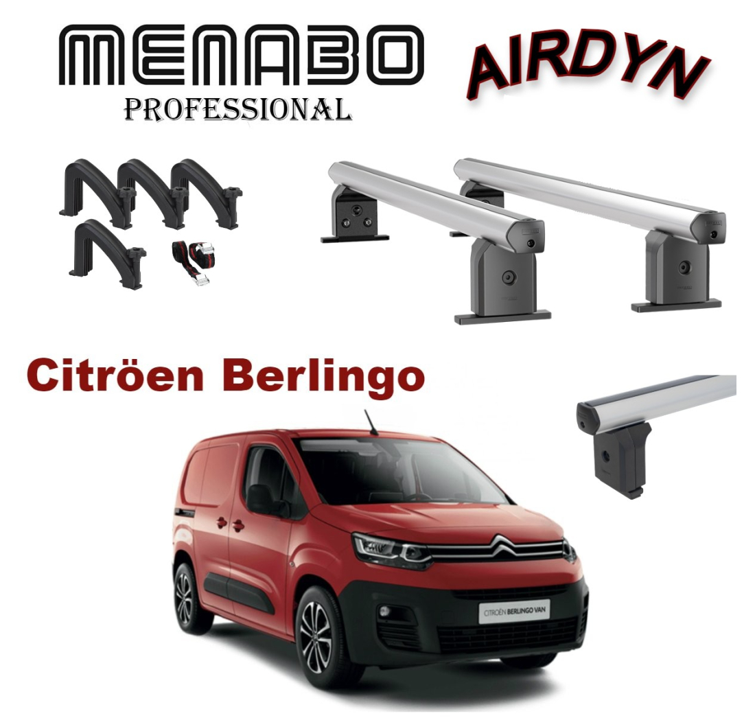 KROVNI NOSAČI ZA CITROËN BERLINGO III  2018 > Menabo AIRDYN